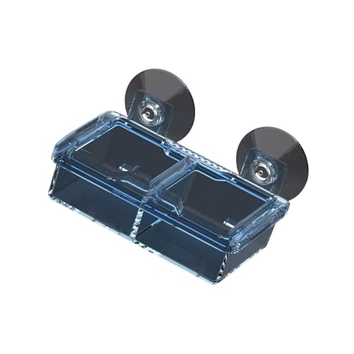 HUANGING Napf Reptilien Futterspender Verme Lebendfutter Behälter Wasserschale Ledges Saugnapf Feeders Geschenk Coloretto Schüssel Wasserschale von HUANGING
