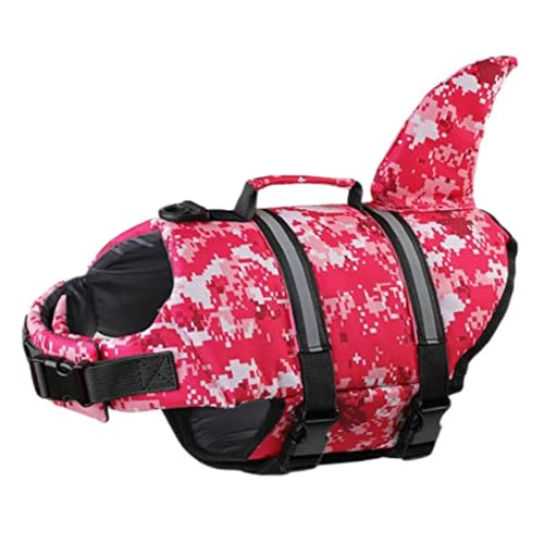 Hunde-Pool-Weste, Schwimmweste, Gürtel mit Griff, für Strandkleidung, Schwimmzubehör, tragbarer Hunde-Badeanzug von HUANGING