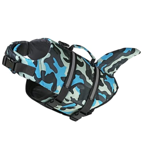 Hunde-Pool-Weste, Schwimmweste, Gürtel mit Griff, für Strandkleidung, Schwimmzubehör, tragbarer Hunde-Badeanzug von HUANGING