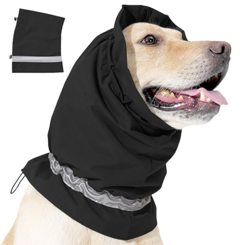 HUANGTNG Hunde-Kapuzenpullover, reflektierend, geräuschunterdrückend, Kopfsack, Angstlinderung für Hunde, Hämatom-Heilung HUANGTNG Hunde-Kapuzenpullover, reflektierend, geräuschunterdrückend, Kopfsack, Angstlinderung für Hunde, Hämatom-Heilung von HUANGTNG
