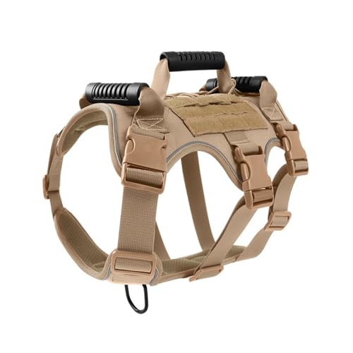 HUANGTNG Taktische Hundewesten aus Nylon, für Training und Outdoor-Aktivitäten HUANGTNG Taktische Hundewesten aus Nylon, für Training und Outdoor-Aktivitäten von HUANGTNG