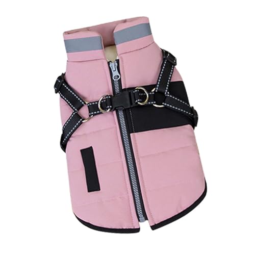 HUANGTNG Warmer Wintermantel für kaltes Wetter, gepolsterte Kleidung für kleine Rassen, 2 Beine, Baumwolljacken für Hunde HUANGTNG Warmer Wintermantel für kaltes Wetter, gepolsterte Kleidung für kleine Rassen, 2 Beine, Baumwolljacken für Hunde von HUANGTNG