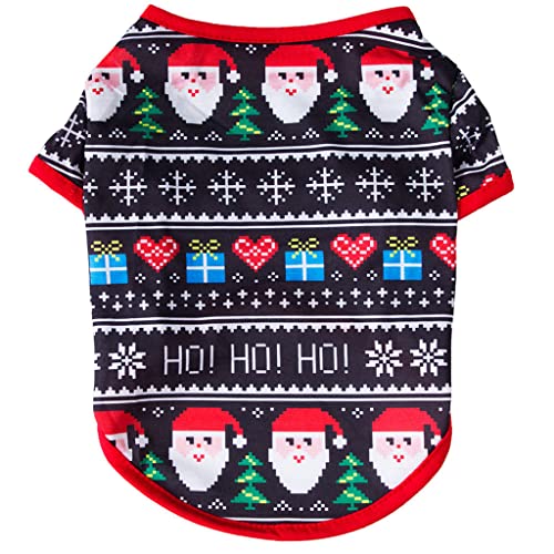 Bedrucktes Haustier-T-Shirt, atmungsaktiv, für Weihnachten, Valentinstag, Urlaub, Haustierbekleidung Bedrucktes Haustier-T-Shirt, atmungsaktiv, für Weihnachten, Valentinstag, Urlaub, Haustierbekleidung von HUANIZI