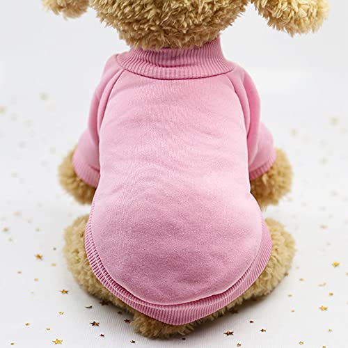 15 Farben Hundebekleidung Winterbekleidung für Hunde Mäntel Jacken Warme Hundebekleidung Pullover Welpen Katzenbekleidung für Hunde Haustiere Bekleidung,12,M 2,3KG von HUANSUN
