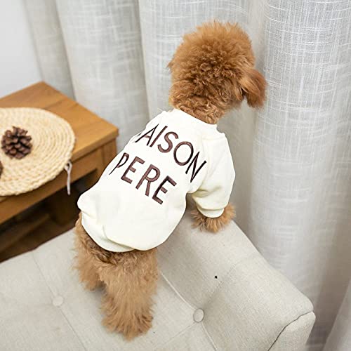 Familie Haustier Hundebekleidung für kleine Hunde Hoodies für Kleidung Hund Eltern-Kind Hunde Mantel   Haustier Sweatshirt,Weiß,4XL Für Haustiere von HUANSUN