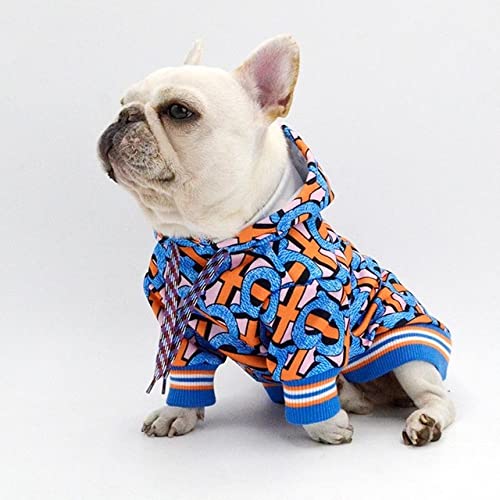 Hundebekleidung Baumwolle Hoodies Kleidung für kleine mittelgroße Hunde Kostüme Mantel für Katze,A,M von HUANSUN