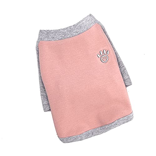 Mode Hundebekleidung Winter Haustiere Hundebekleidung für kleine mittlere Hunde Mantel Jacke Chihuahua Haustierbekleidung für kleine mittlere Hunde,Rosa,M von HUANSUN