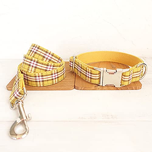 Stout langlebige weiche Hundehalsbänder handgemachte Fliege Hundehalsbänder 5 Größen Halsband Leine Set,Hundehalsband Leine Set,xs von HUANSUN
