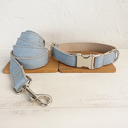 hundehalsband Halsband blau und weiß 5 größen hundehalsband,Hundehalsband leinenset,xs von NC
