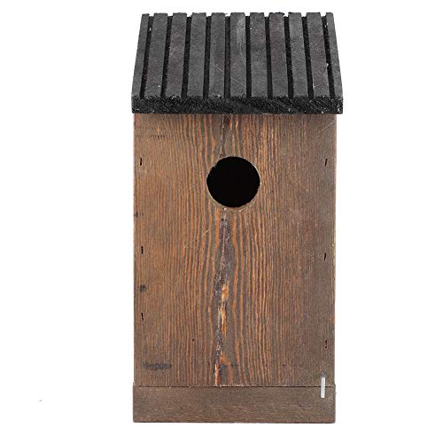 HUAOSN Vogelhaus aus Holz, Hängender Papageien-Nistkasten Für Die Gartendekoration Im Freien von HUAOSN