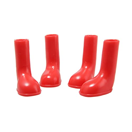 Haustierhundschuhe wasserdichte Outdoor im Freien Anti-Rutsch-Stiefel Chihuahua Regenstiefel Welpen Katzensocken für kleine mittelgroße Hunde Haustierhundschuhe wasserdichte Outdoor im Freien Anti-Rutsch-Stiefel Chihuahua Regenstiefel Welpen Katzensocken für kleine mittelgroße Hunde von HUEGU