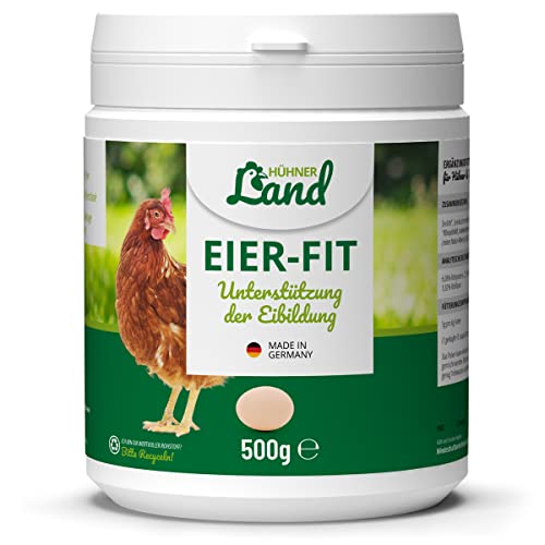 HÜHNER Land Eier-Fit für Legehennen 500g - Futterergänzung für Hühner, Legeleistung Zusatz für Hühner, Zusatz Eier, Eibildung, kräftiger Dotter, stabile Schale, gesunde Eier, Vitamine HÜHNER Land Eier-Fit für Legehennen 500g - Futterergänzung für Hühner, Legeleistung Zusatz für Hühner, Zusatz Eier, Eibildung, kräftiger Dotter, stabile Schale, gesunde Eier, Vitamine von HÜHNER Land