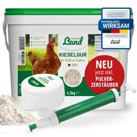 HÜHNER Land Kieselgur für Hühner 4,3kg INKLUSIVE Pulverzerstäuber HÜHNER Land Kieselgur für Hühner 4,3kg INKLUSIVE Pulverzerstäuber von HÜHNER Land