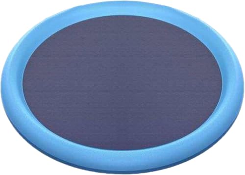 HUFACAI Spritzmatte für Hunde, 100 cm, rutschfest für Hunde, faltbar, aufblasbar, für Welpen, Spielmatte für den Sommer, von HUFACAI
