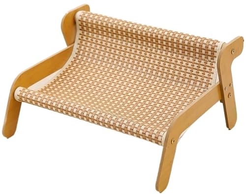 HUFENYU The Claw Lounge 2-in-1-Katzenkratzbrett Und Liege, Schaukel-Katzenkratzbrett, Katzen-Sisal-Loungesessel, Verschleißfestes Kratzbrett, Liegestuhl, Haustierbetten(Cool mat Style) von HUFENYU