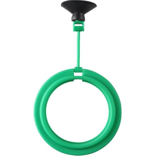 HUFFA Fish Tank Supplies Feeder Red Worm Cup Trichter Feeding Cup Feeding Cup Fish Feeding Feeding Ring Aquarium Zubehör (Color : Green) von HUFFA