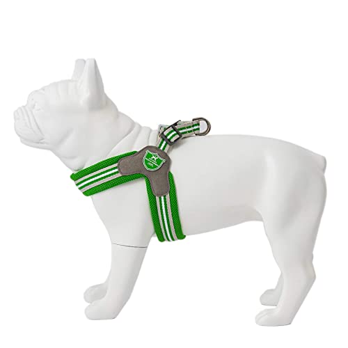 HUGO & HUDSON Einfacher Spaziergang Hundegeschirr, verstellbare kein Ziehen, Grün, Größe 9 HUGO & HUDSON Einfacher Spaziergang Hundegeschirr, verstellbare kein Ziehen, Grün, Größe 9 von HUGO & HUDSON