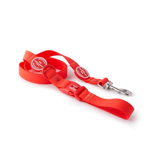 HUGO & HUDSON wasserdichte Hundeleine, geruchshemmende, gepolsterte Leine, Rot, 120 x 1,5 cm HUGO & HUDSON wasserdichte Hundeleine, geruchshemmende, gepolsterte Leine, Rot, 120 x 1,5 cm von HUGO & HUDSON