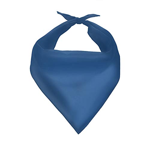 HUGS IDEA Hundehalstuch, einfarbig, blau, Polyester, Hundehalstuch, Hundehalstuch, waschbar, Hundehalstuch, Hundehalstuch, Hundehalstuch, Hundehalstuch, Hundehalstuch, Hunde-Halstuch, Zubehör von HUGS IDEA