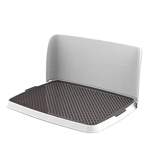 Innovative Hundetoilette, großes Hundetöpfchen, Öffnungs- und Schließdesign, Schnappgriff, maßgeschneidert für Hunde,Braun-63x49cm Innovative Hundetoilette, großes Hundetöpfchen, Öffnungs- und Schließdesign, Schnappgriff, maßgeschneidert für Hunde,Braun-63x49cm von HUHUJINGE