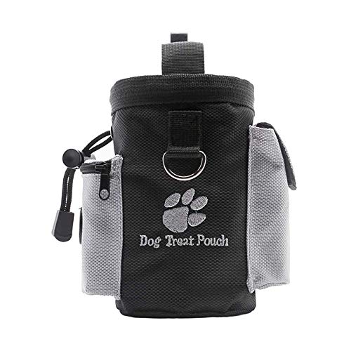 Mini-Leckerli-Tasche zur Aufbewahrung von Leckerlis, für Haustiere, Hunde, Katzen, Vögel, Welpen, Schwarz von HUI JIN