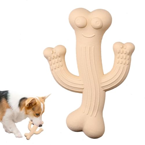 Beißspielzeug für Welpen, Kauspielzeug aus hochwertigem, bissfestem Gummi Kaktusform für Hunde, Kauspielzeug kreativem Design für alle Arten von Hunden Beißspielzeug für Welpen, Kauspielzeug aus hochwertigem, bissfestem Gummi Kaktusform für Hunde, Kauspielzeug kreativem Design für alle Arten von Hunden von HUIIUH
