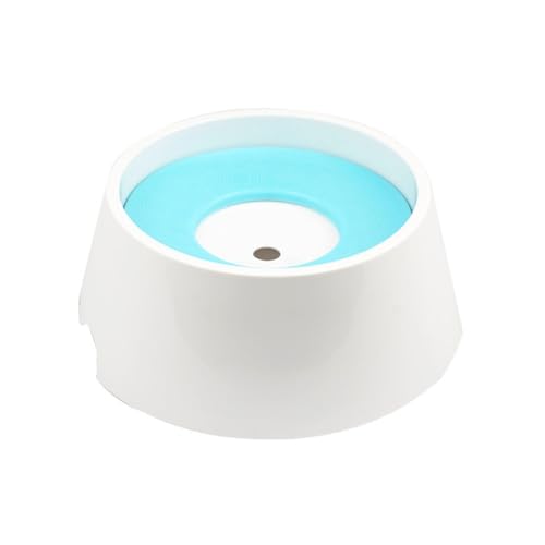 HUIJIQX KICPUK Katzen-Futterspender für Katzen, spritzwasserfrei, schwimmender Wassernapf, Haustier-Wassernapf für kleine Welpen, mittelgroße Haustiere, Blau, UG 1000 ml HUIJIQX KICPUK Katzen-Futterspender für Katzen, spritzwasserfrei, schwimmender Wassernapf, Haustier-Wassernapf für kleine Welpen, mittelgroße Haustiere, Blau, UG 1000 ml von HUIJIQX