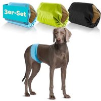 HUND IST KÖNIG Hundewindeln für Rüden [3 STK] Saugstarke Hundewindeln Rüde | Bequeme Hunde Windeln bei Inkontinenz (XL) von HUND IST KÖNIG