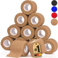 HUND IST KÖNIG Verband selbstklebend, Fixierbinde 12x4,7m Selbstklebende Bandage für Mensch & Tier von HUND IST KÖNIG