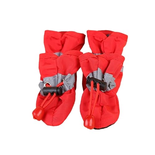 Hundestiefel - wasserdichte Hundeschuhe | 4 x Haustierschuhe | Haustierschuhe | Hundeschuhe Regenstiefel | Stiefel und Pfotenschutz für Hundestiefel - wasserdichte Hundeschuhe | 4 x Haustierschuhe | Haustierschuhe | Hundeschuhe Regenstiefel | Stiefel und Pfotenschutz für von HUNJHYC