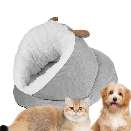 Katzenbetten für Hauskatzen,Slipper-Katzenbetthöhle,Haustierbett Winter warme Katzenbetten | Wärmendes Welpenhaus, gemütliches Katzenschlafzelt, Höhlenbetten für mittelgroße und kleine Haustiere Katzenbetten für Hauskatzen,Slipper-Katzenbetthöhle,Haustierbett Winter warme Katzenbetten | Wärmendes Welpenhaus, gemütliches Katzenschlafzelt, Höhlenbetten für mittelgroße und kleine Haustiere von HUNJHYC