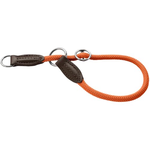 HUNTER Dressurhalsung FREESTYLE, Farbe: orange, strapazierfähiges Tau mit Polyamid-Kern, weich & robust, wetterfest & pflegeleicht, ideal für Training & Alltag, Größe: S-M HUNTER Dressurhalsung FREESTYLE, Farbe: orange, strapazierfähiges Tau mit Polyamid-Kern, weich & robust, wetterfest & pflegeleicht, ideal für Training & Alltag, Größe: S-M von HUNTER
