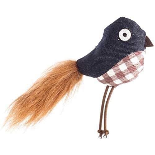 ELROY Katzenspielzeug, mit Katzenminze, Circa 17 cm, Spatz ELROY Katzenspielzeug, mit Katzenminze, Circa 17 cm, Spatz von HUNTER