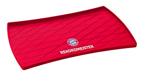 HUNTER 69240 Napfunterlage FC Bayern München, rutschhemmend, Maße 48 x 30 cm, rot von HUNTER