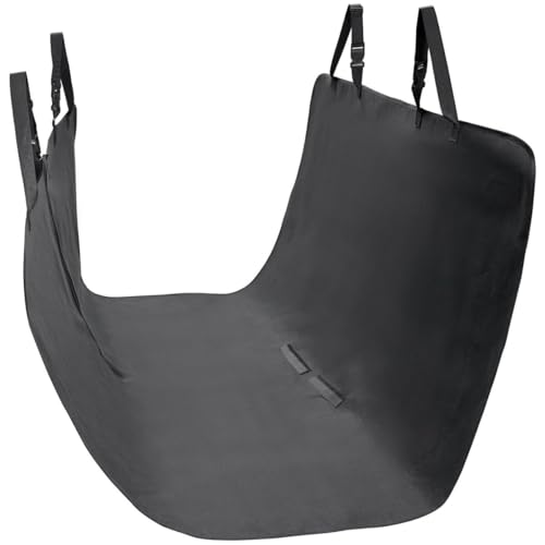 HUNTER Autoschondecke für die Rückbank, robust, Schutz vor Schmutz, Haaren, 150 x 145 cm, schwarz, L von HUNTER