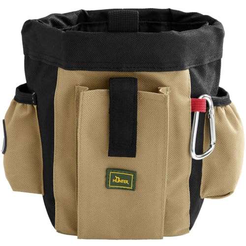 HUNTER Bugrino profi Gürteltasche, Futterbeutel, Leckerlitasche, für Training und Ausbildung, 22 x 18,5 cm, schwarz/beige HUNTER Bugrino profi Gürteltasche, Futterbeutel, Leckerlitasche, für Training und Ausbildung, 22 x 18,5 cm, schwarz/beige von HUNTER