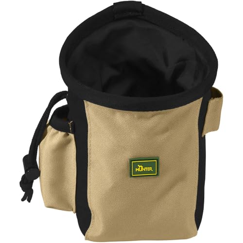 HUNTER Bugrino standard Gürteltasche, Futterbeutel, Leckerlitasche, für Training und Ausbildung, M, schwarz/beige HUNTER Bugrino standard Gürteltasche, Futterbeutel, Leckerlitasche, für Training und Ausbildung, M, schwarz/beige von HUNTER