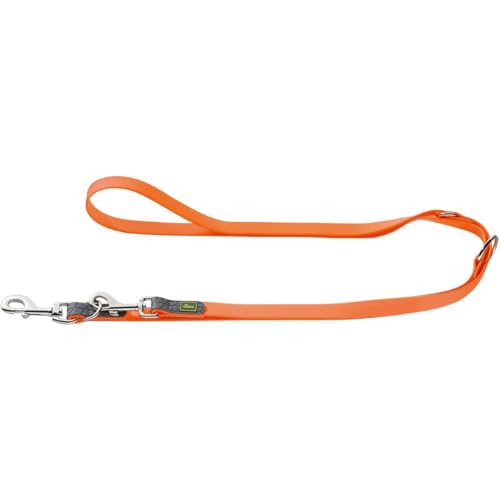 HUNTER CONVENIENCE Verstellbare Hundeführleine, Kunststoffmaterial, 1,5 x 200 cm, neonorange HUNTER CONVENIENCE Verstellbare Hundeführleine, Kunststoffmaterial, 1,5 x 200 cm, neonorange von HUNTER