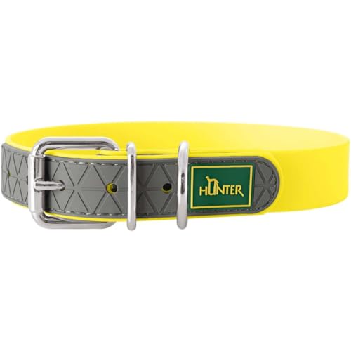 HUNTER CONVENIENCE Hundehalsband, Kunststoffmaterial, 55 M-L, neongelb HUNTER CONVENIENCE Hundehalsband, Kunststoffmaterial, 55 M-L, neongelb von HUNTER