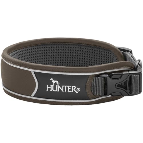HUNTER DIVO Hundehalsung, Nylon, S, braun/grau HUNTER DIVO Hundehalsung, Nylon, S, braun/grau von HUNTER