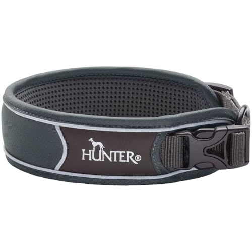 HUNTER DIVO Hundehalsung, Nylon, S, grau/grau HUNTER DIVO Hundehalsung, Nylon, S, grau/grau von HUNTER