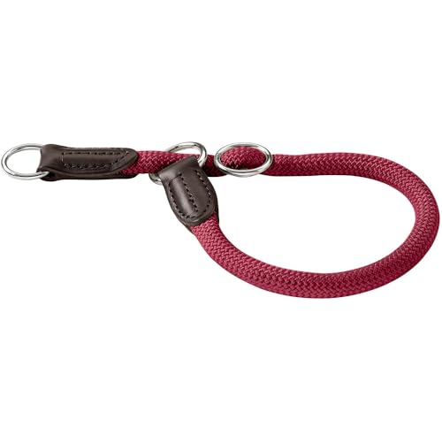 HUNTER Dressurhalsung Freestyle, Farbe: Bordeaux, strapazierfähiges Tau mit Polyamid-Kern, weich & robust, wetterfest & pflegeleicht, ideal für Training & Alltag, Größe: M-L HUNTER Dressurhalsung Freestyle, Farbe: Bordeaux, strapazierfähiges Tau mit Polyamid-Kern, weich & robust, wetterfest & pflegeleicht, ideal für Training & Alltag, Größe: M-L von HUNTER