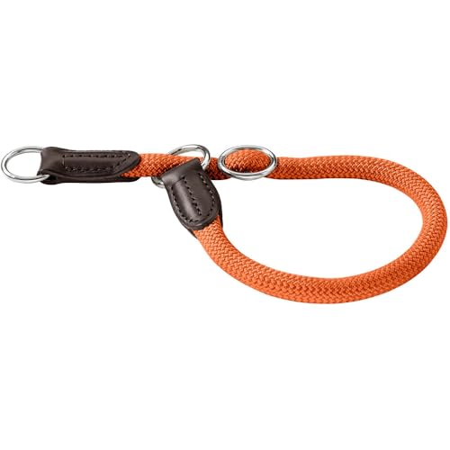 HUNTER Dressurhalsung FREESTYLE, Farbe: orange, strapazierfähiges Tau mit Polyamid-Kern, weich & robust, wetterfest & pflegeleicht, ideal für Training & Alltag, Größe: M HUNTER Dressurhalsung FREESTYLE, Farbe: orange, strapazierfähiges Tau mit Polyamid-Kern, weich & robust, wetterfest & pflegeleicht, ideal für Training & Alltag, Größe: M von HUNTER