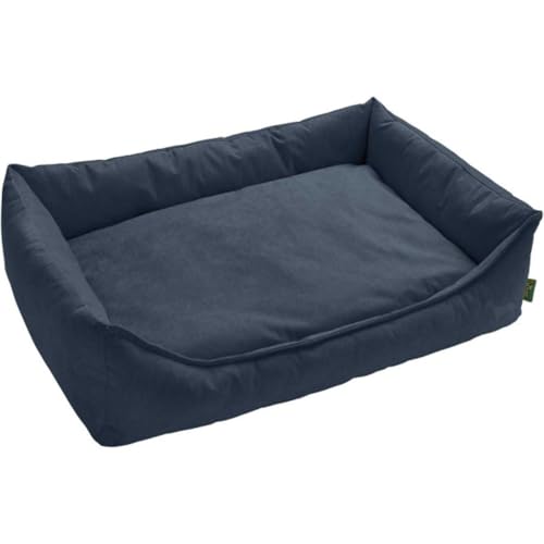 HUNTER EIBY Hundesofa, schmutzabweisend, Easy CLEAN-Technologie, pflegeleicht, S, blau von HUNTER