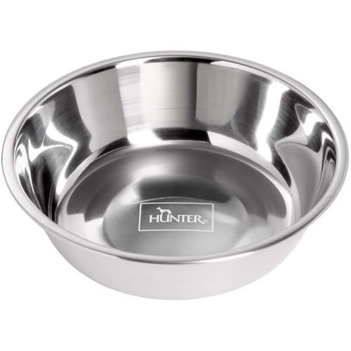HUNTER Edelstahlersatznapf für Melamin-Napf, Trinknapf, Futternapf für Hunde und Katzen, 350 ml von HUNTER