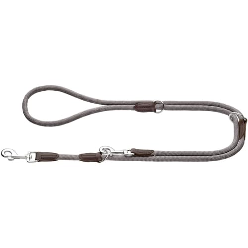 HUNTER Freestyle Verstellbare Führleine Für Hunde, Robust, Wetterfest, 0,8/200 Cm, Grau HUNTER Freestyle Verstellbare Führleine Für Hunde, Robust, Wetterfest, 0,8/200 Cm, Grau von HUNTER