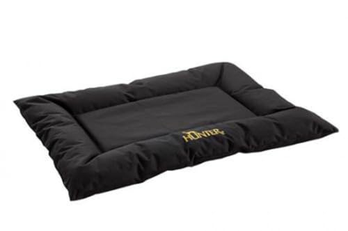 HUNTER Gent Hundebett, wasserabweisend, schmutzabweisend, antibakteriell, 80 x 60 cm, schwarz von HUNTER