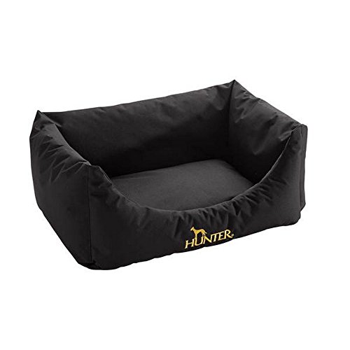 HUNTER Gent Hundesofa, wasserabweisend, schmutzabweisend, antibakteriell,100 x 70 cm, schwarz von HUNTER