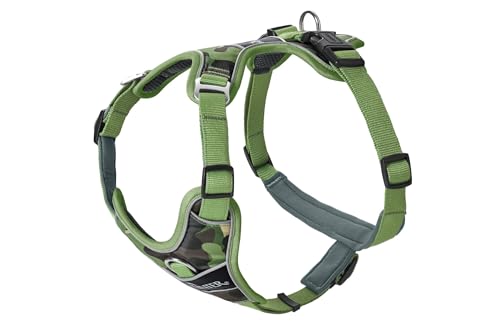 HUNTER Geschirr DIVO CAMOUFLAGE, Farbe: grün, ergonomisch geformt, 5-fach verstellbar, mit Aluminium-Schnallen, atmungsaktiv gepolstert, 3M Scotchlite reflektierend, Größe: L-XL HUNTER Geschirr DIVO CAMOUFLAGE, Farbe: grün, ergonomisch geformt, 5-fach verstellbar, mit Aluminium-Schnallen, atmungsaktiv gepolstert, 3M Scotchlite reflektierend, Größe: L-XL von HUNTER