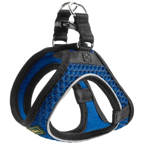 HUNTER HILO COMFORT Geschirr für kleine Hunde, mit Mesh-Material und reflektierenden Elementen, blau, S HUNTER HILO COMFORT Geschirr für kleine Hunde, mit Mesh-Material und reflektierenden Elementen, blau, S von HUNTER